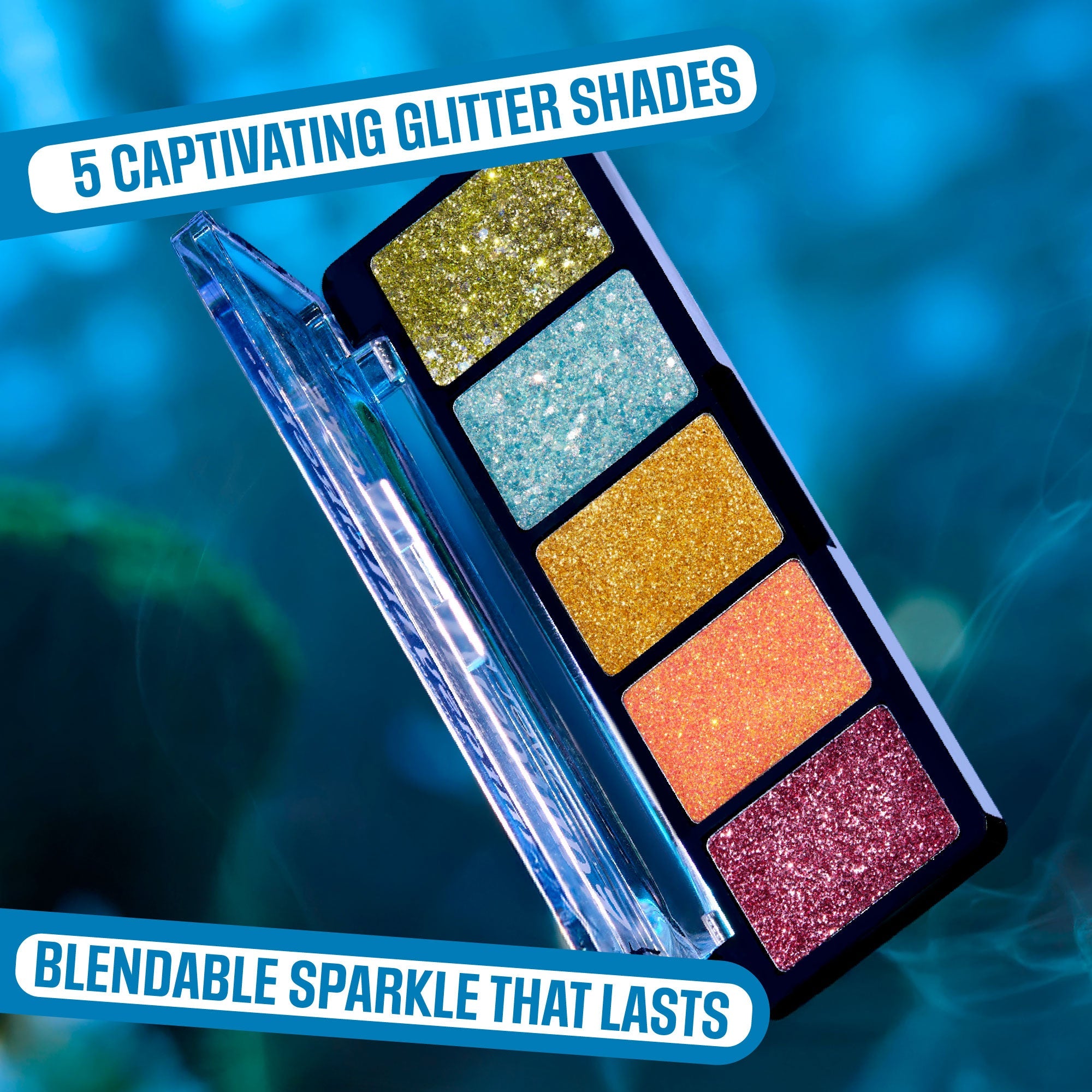 GLITTER PALETTE FOR EYE & FACE | CANDY WASTED - wet n wild Beauty