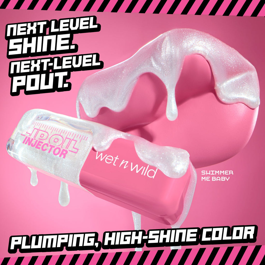 Lip Oil Injector Plumping Lip Oil | Shimmer Me Baby - wet n wild Beauty