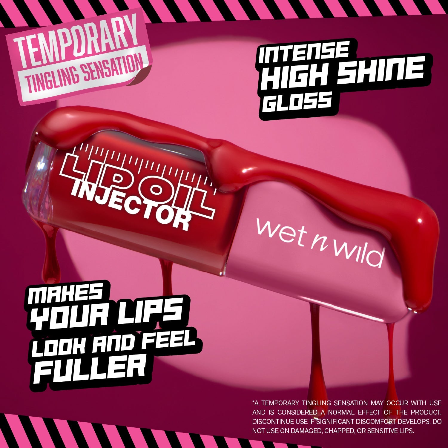 Lip Oil Injector Plumping Lip Oil | Hottest Flame - wet n wild Beauty