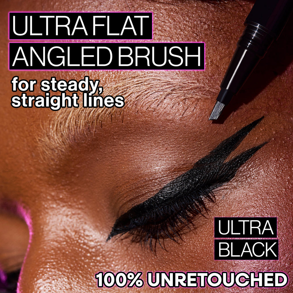 breakup proof angled liner for cry proof and fade proof eye looks