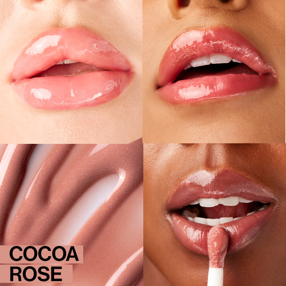 Lip Oil in Cocoa Rose