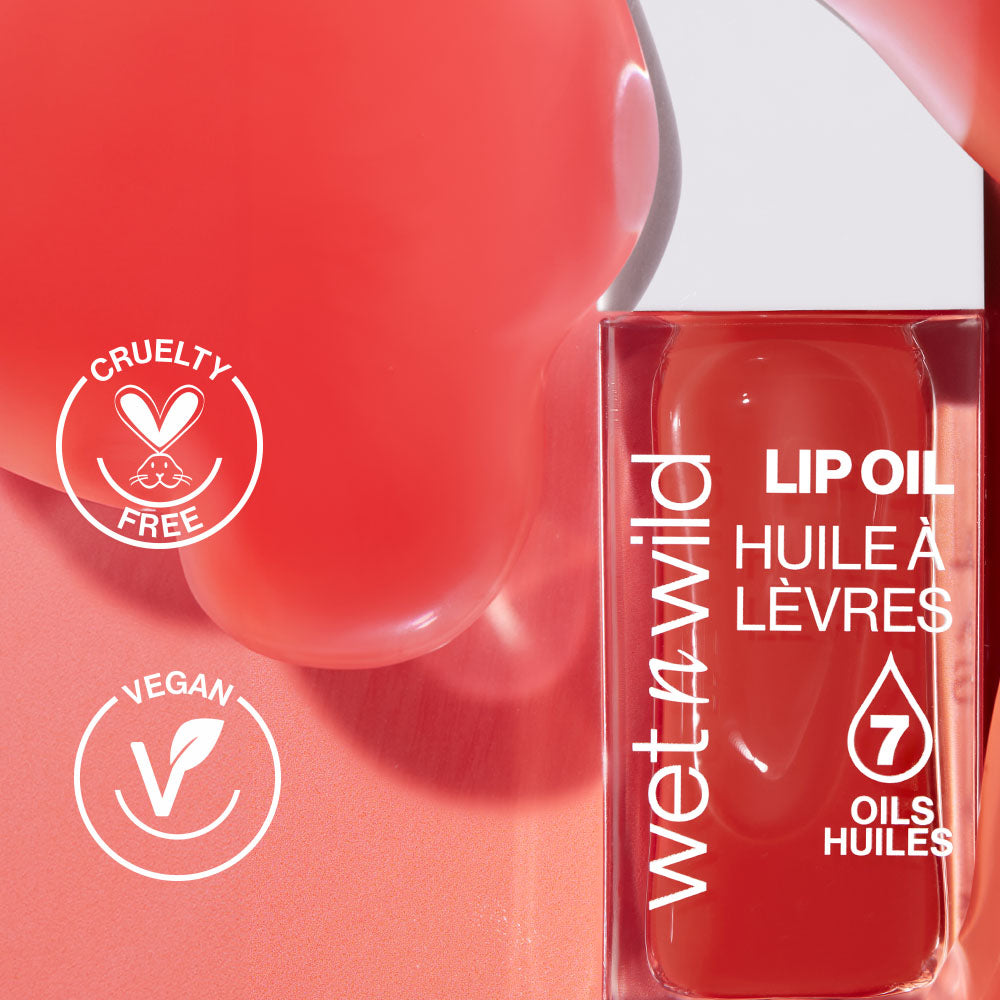 Wet n Wild Lip Oil Vegan and Cruelty-free Callouts