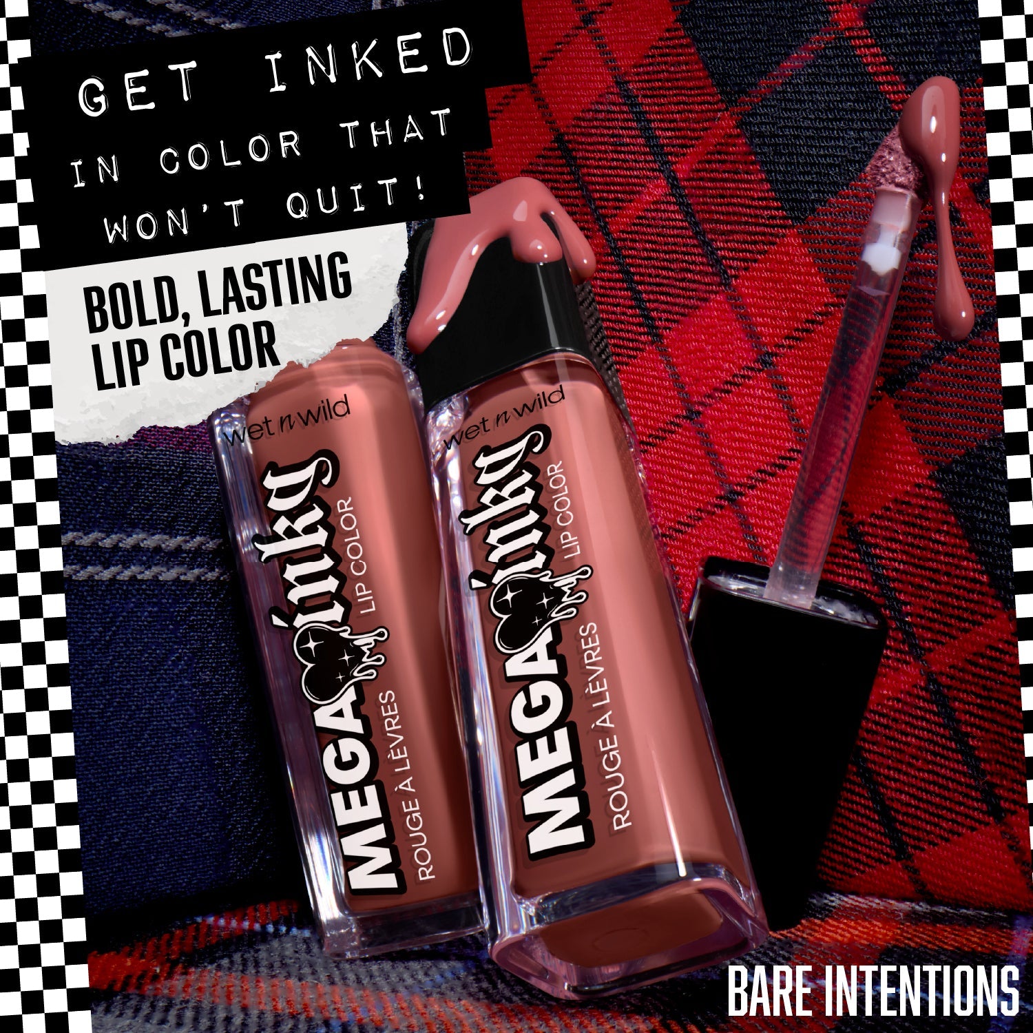Mega Inky Lip Color | Bare Intentions - wet n wild Beauty